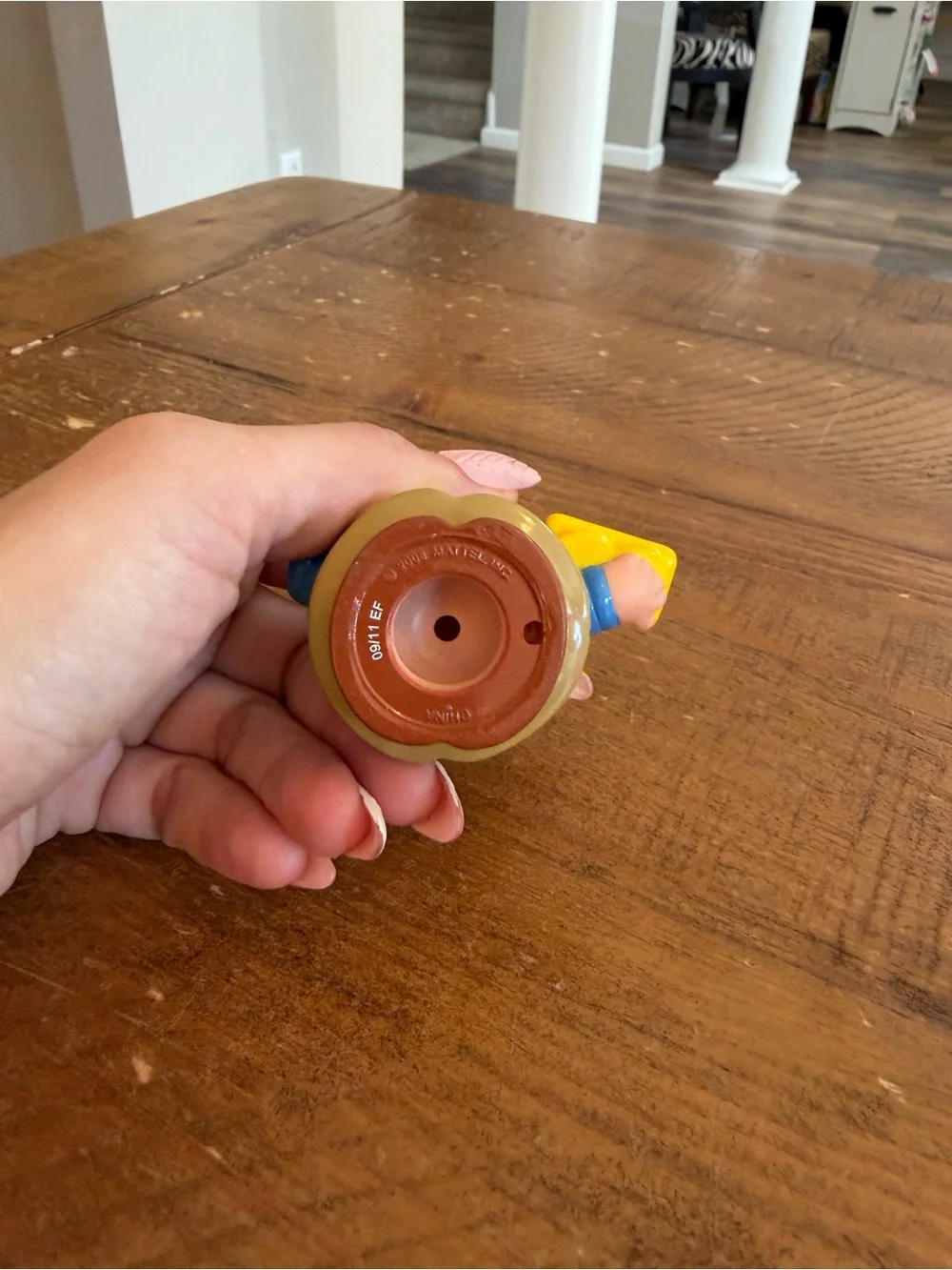 Fisher Price Little People Dad with glasses and coffee as is